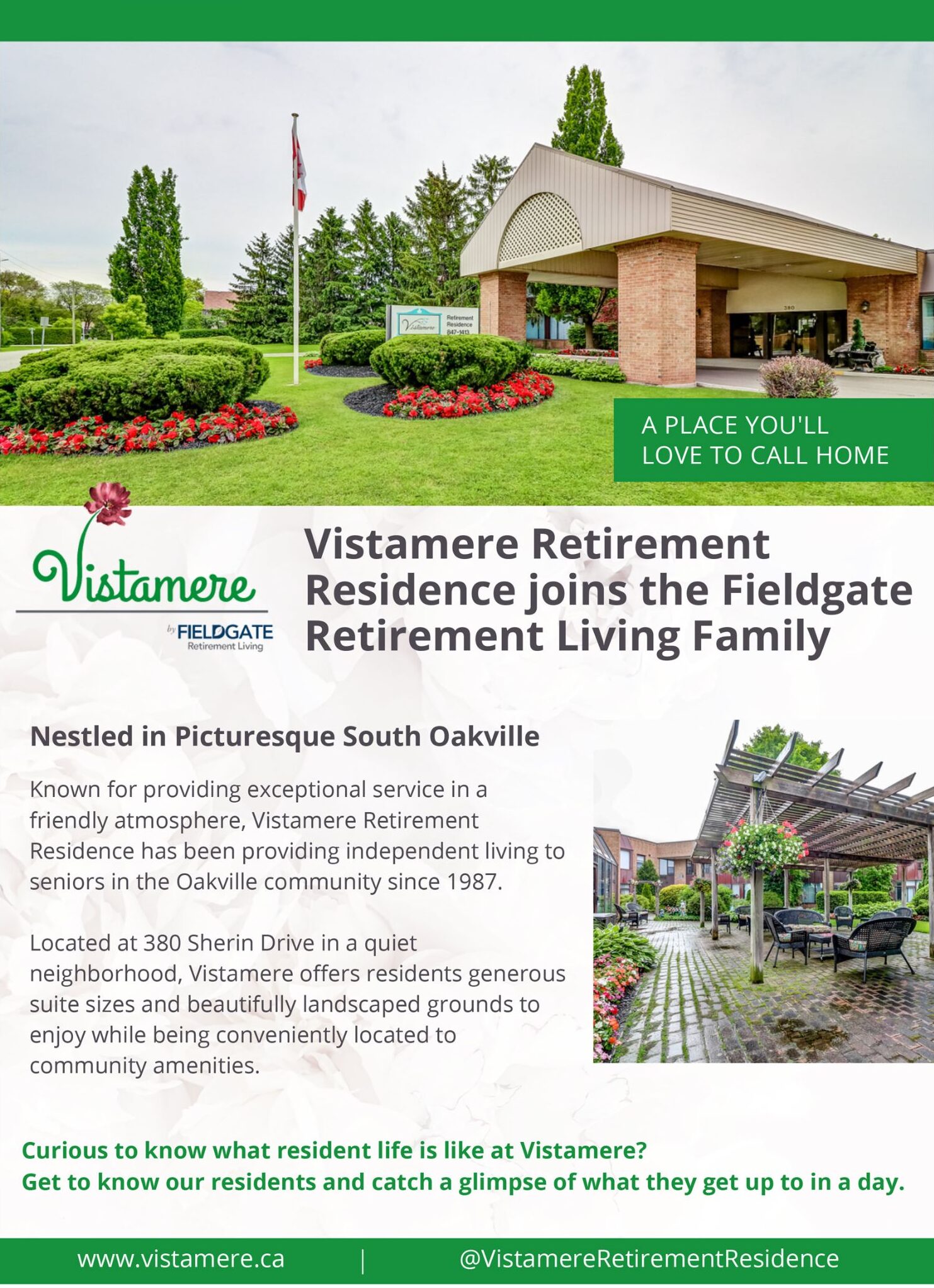 Vistamere Fieldgate Living Inc.