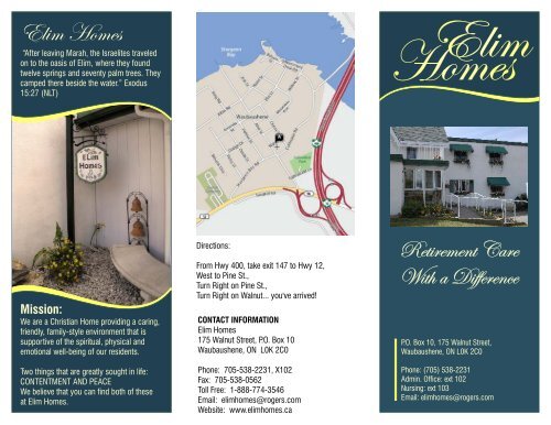 Elim Homes